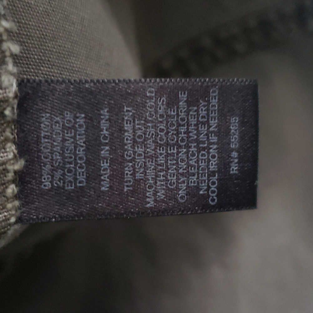 Express Camo Drawstring Utility Jacket XS - Picture 6 of 7